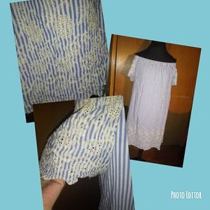 Luxology Searsucker Dress